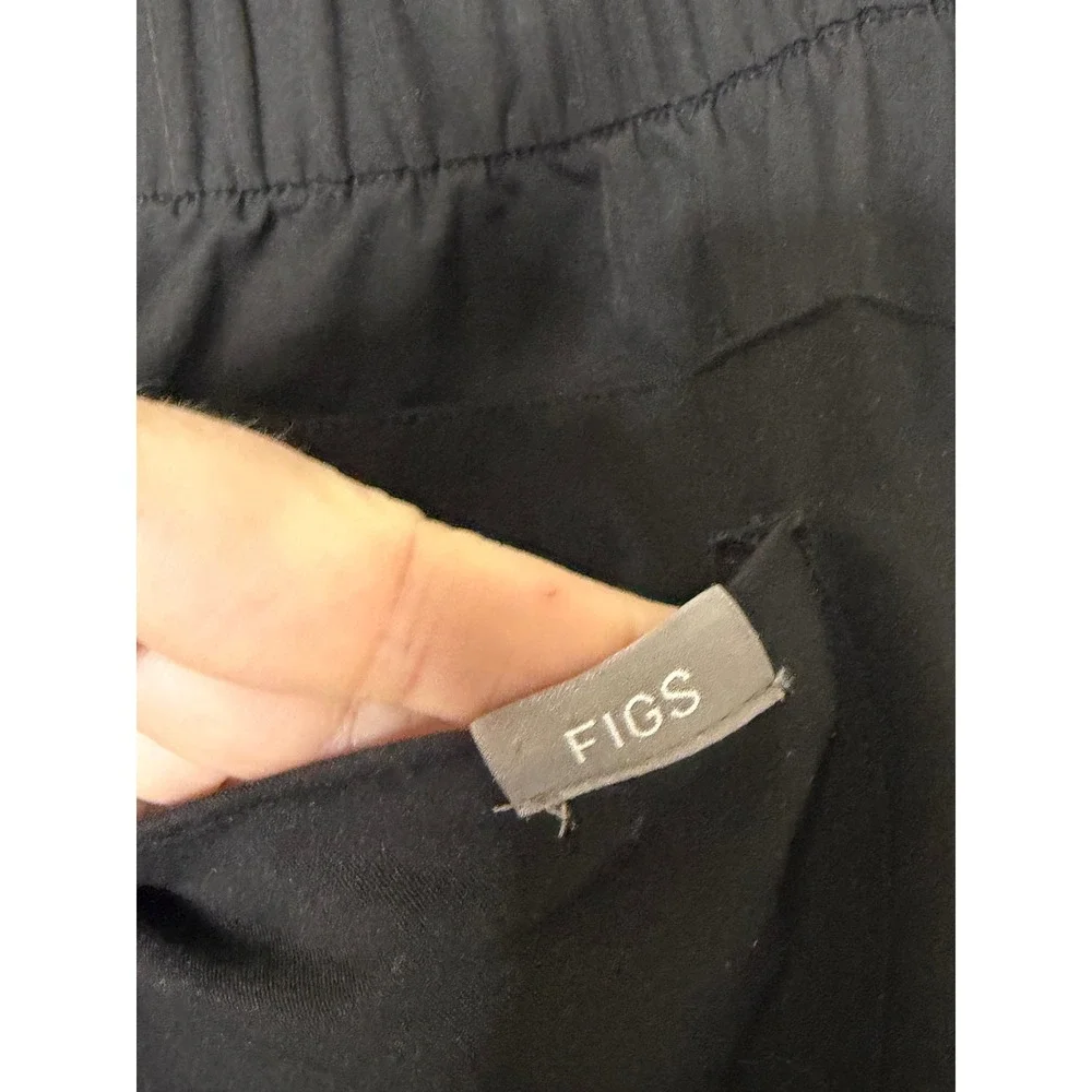 FIGS Jogger Scrub Pants Mens Black FIONx Cargo M21SW2042T MT